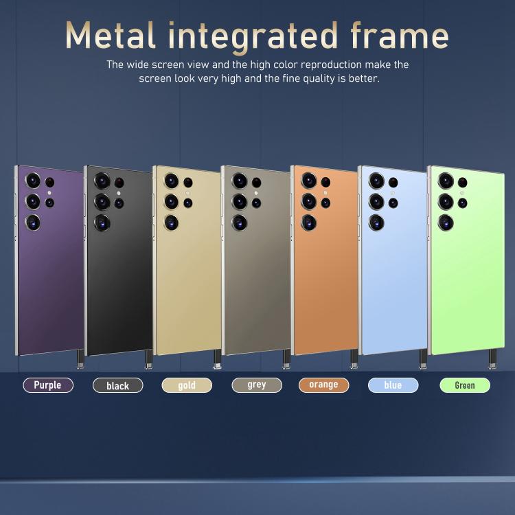 S24 Ultra / S7, 4GB+128GB, 6.75 inch Android 10 MTK6750 Octa Core, Network: 4G, Dual SIM, Plug:UK Plug(Gold) - free shipping - PMc TechLife - Order now!