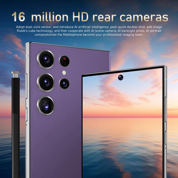 S24 Ultra / S7, 4GB+128GB, 6.75 inch Android 10 MTK6750 Octa Core, Network: 4G, Dual SIM, Plug:US Plug(Gold) - free shipping - PMc TechLife - Order now!