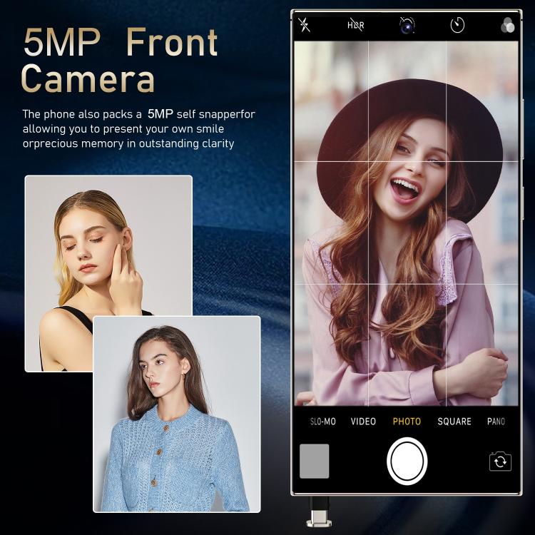S24 Ultra / S7, 4GB+128GB, 6.75 inch Android 10 MTK6750 Octa Core, Network: 4G, Dual SIM, Plug:EU Plug(Black) - free shipping - PMc TechLife - Order now!