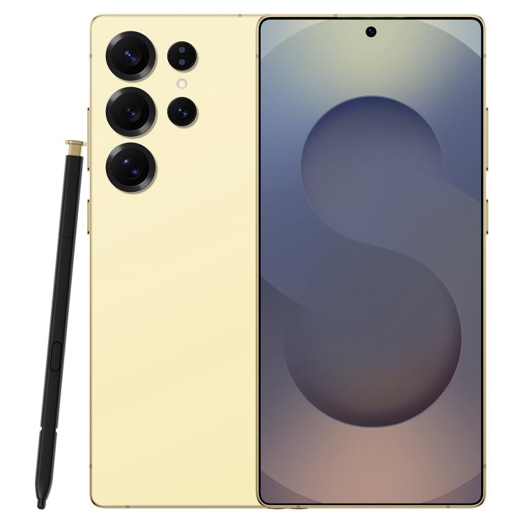 S25 Ultra / S11, 4GB+64GB, 6.75 inch Android 12 MTK6762 Octa Core, Network: 4G, Dual SIM, Plug:US Plug(Yellow) - free shipping - PMc TechLife - Order now!
