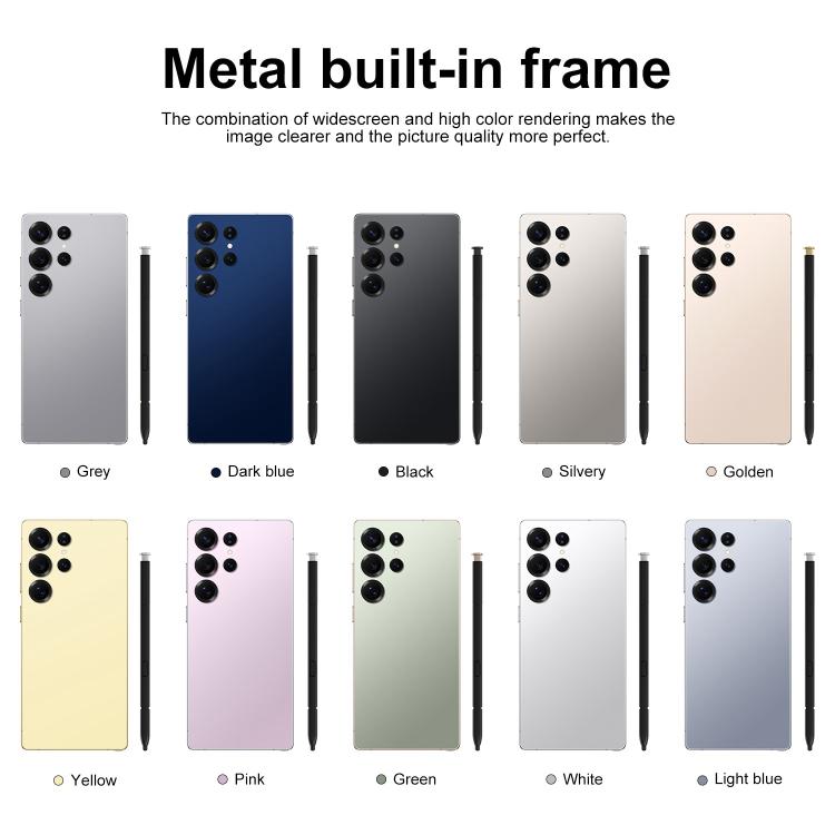 S25 Ultra / S11, 4GB+64GB, 6.75 inch Android 12 MTK6762 Octa Core, Network: 4G, Dual SIM, Plug:EU Plug(Grey) - free shipping - PMc TechLife - Order now!