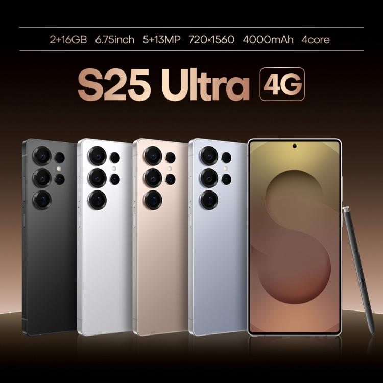 S25 Ultra / B9, 2GB+16GB, 6.75 inch Android 8.1 MTK6739 Quad Core, Network: 4G, Dual SIM, Plug:UK Plug(Titanium Pink Gold) - free shipping - PMc TechLife - Order now!