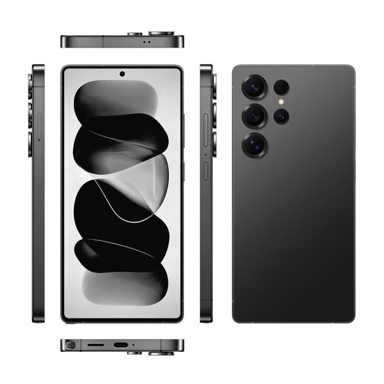 S25 Ultra / Q25, 4GB+64GB, 6.75 inch Android 12 MTK6762 Octa Core, Network: 4G, Dual SIM, with Stylus Pen, Plug:AU Plug(Titanium Black) - free shipping - PMc TechLife - Order now!