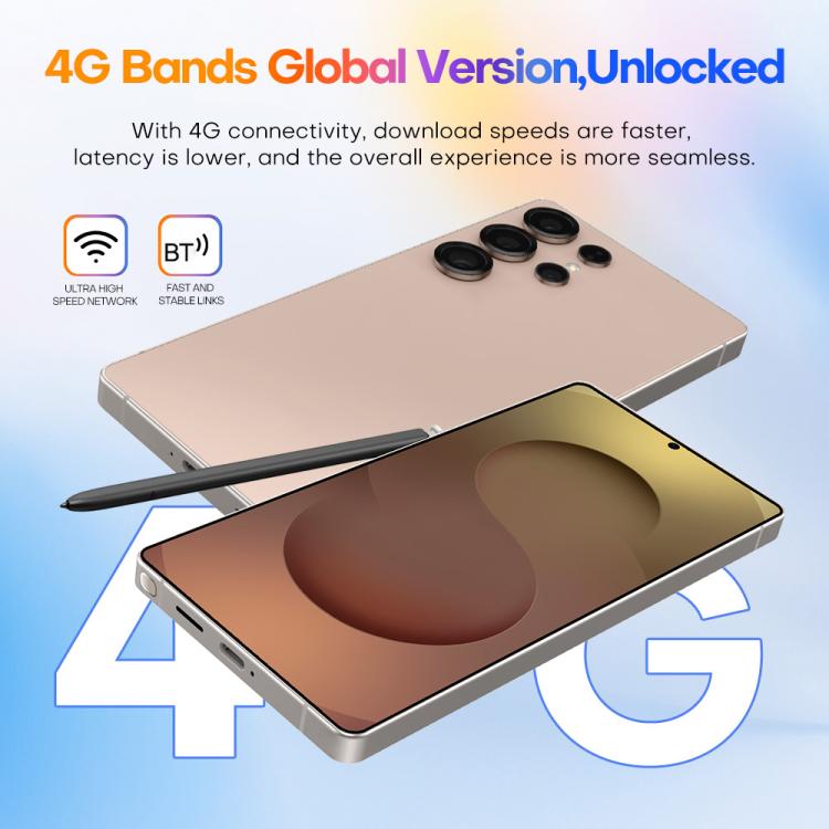 S25 Ultra / Q25, 4GB+64GB, 6.75 inch Android 12 MTK6762 Octa Core, Network: 4G, Dual SIM, with Stylus Pen, Plug:US Plug(Titanium Silver Blue) - free shipping - PMc TechLife - Order now!