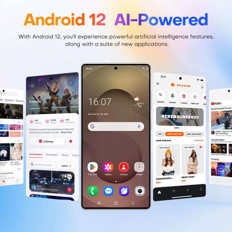 S25 Ultra / Q25, 4GB+64GB, 6.75 inch Android 12 MTK6762 Octa Core, Network: 4G, Dual SIM, with Stylus Pen, Plug:US Plug(Titanium Silver Blue) - free shipping - PMc TechLife - Order now!