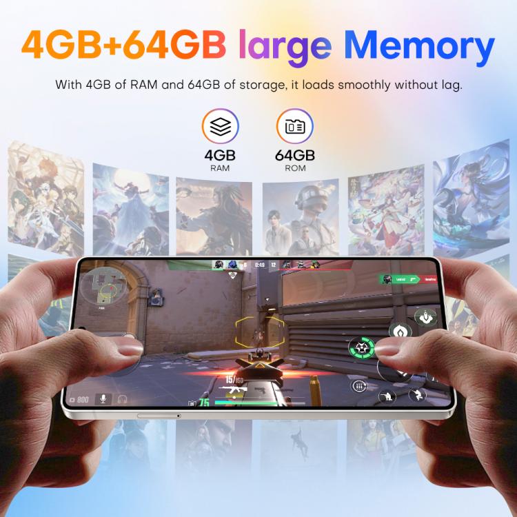 S25 Ultra / Q25, 4GB+64GB, 6.75 inch Android 12 MTK6762 Octa Core, Network: 4G, Dual SIM, with Stylus Pen, Plug:US Plug(Titanium White Sliver) - free shipping - PMc TechLife - Order now!