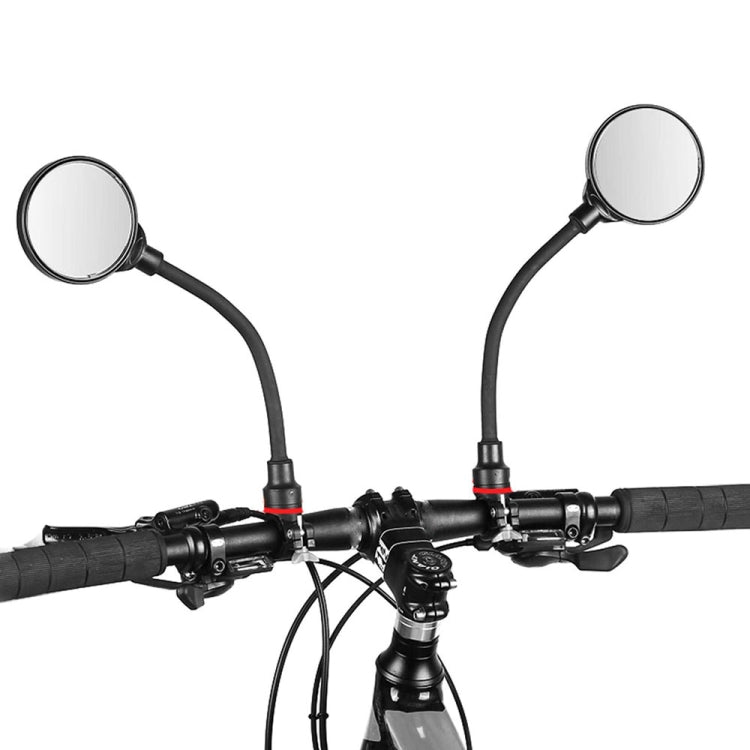 Pair Mountain Bike / Electric Motorcycle Multifunctional Adjustable Handlebar Rearview Mirror - Side Mirrors by PMC Jewellery | Online Shopping South Africa | PMC Jewellery | Buy Now Pay Later Mobicred