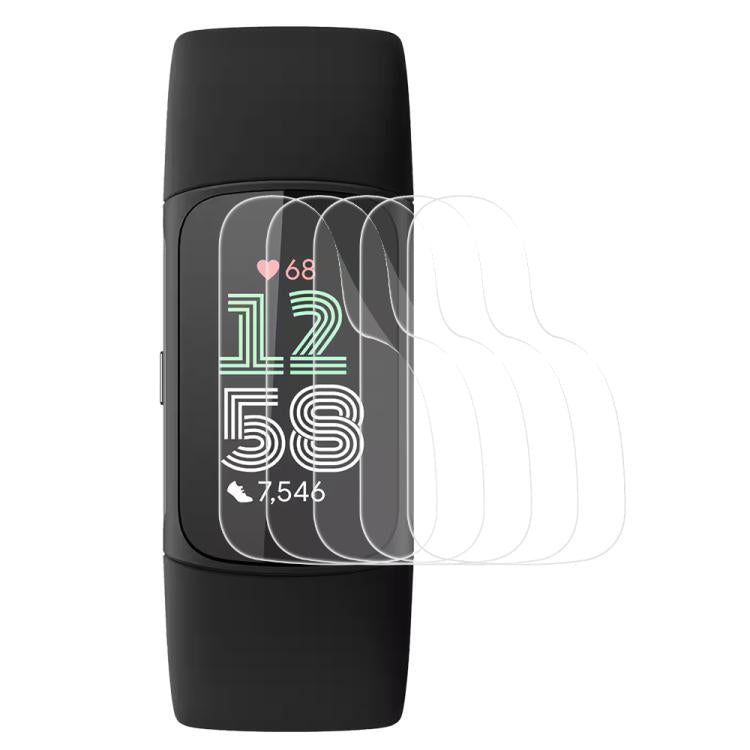 For Fitbit Charge 6 5pcs xDfind Soft Hydrogel Film Full Cover Front Protector - free shipping - PMc TechLife - Order now!