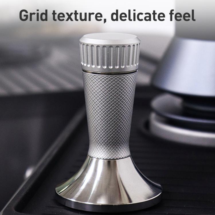 53.3mm Mesh Texture Coffee Powder Pressing Hammer Stainless Steel Cloth Powder(Silver) - free shipping - PMC TechLife - Order now!