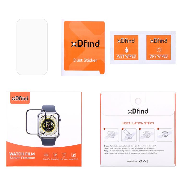 For Huawei Band 8 5pcs xDfind Soft Hydrogel Film Full Cover Front Protector - free shipping - PMc TechLife - Order now!