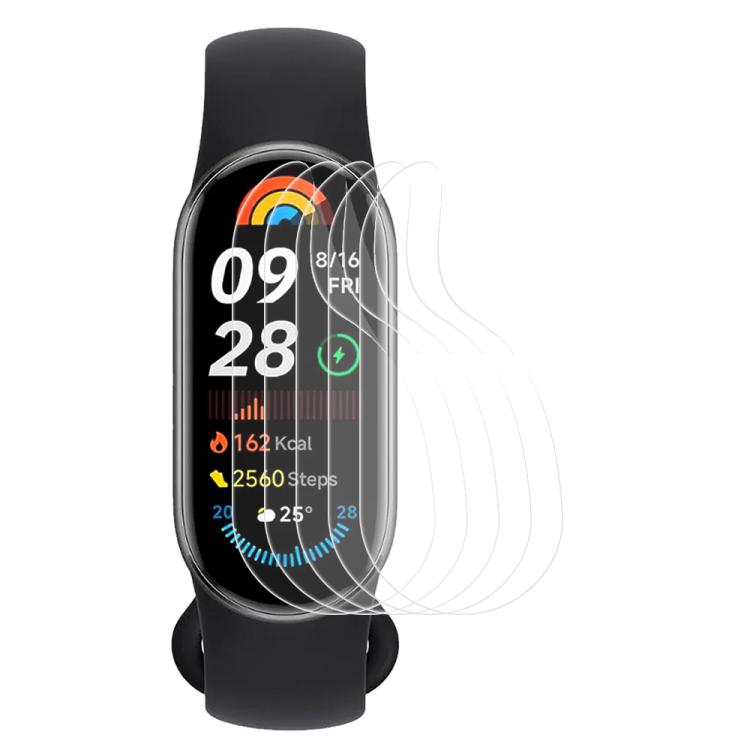 For Xiaomi Smart Band 9 NFC 5pcs xDfind Soft Hydrogel Film Full Cover Front Protector - free shipping - PMc TechLife - Order now!