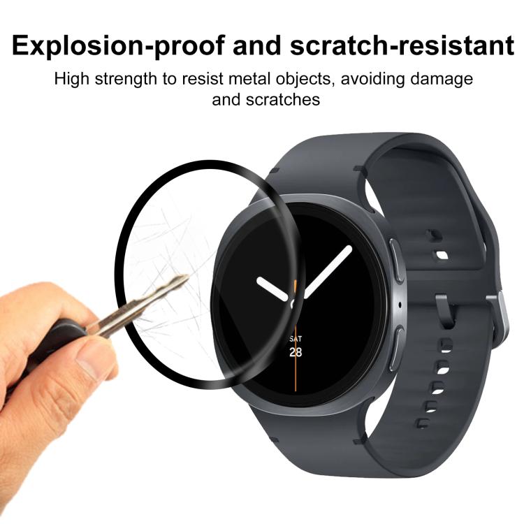 For Samsung Galaxy Watch8 44mm 2pcs xDfind Curved 3D Composite Material Soft Film Screen Protector - free shipping - PMC TechLife - Order now!