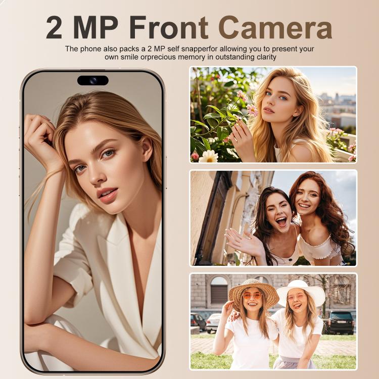 A16 Pro Max / PDA89-B, 4GB+64GB, 6.58 inch Android 10 MTK6739 Quad Core, Network: 4G, OTG, Dual SIM, Plug:UK Plug(White) - free shipping - PMc TechLife - Order now!