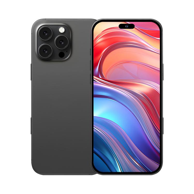 I16 Pro Max / PDQ6, 4GB+64GB, 6.58 inch Android 10 MTK6739 Quad Core, Network: 4G, Dual SIM, Plug:EU Plug(Black) - free shipping - PMc TechLife - Order now!