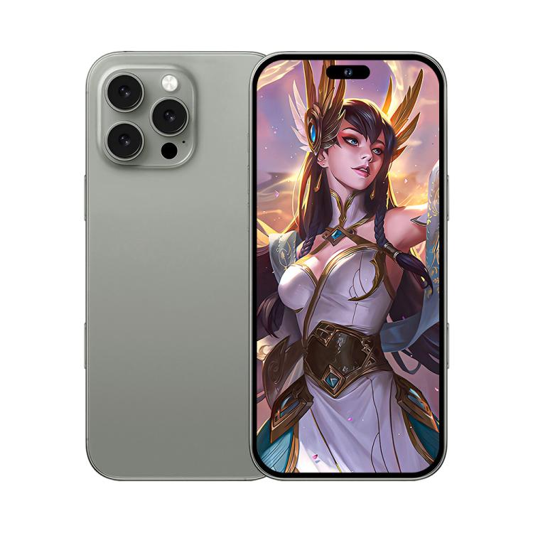 I16 Pro Max / PDQ6, 4GB+64GB, 6.58 inch Android 10 MTK6739 Quad Core, Network: 4G, Dual SIM, Plug:AU Plug(Grey) - free shipping - PMc TechLife - Order now!