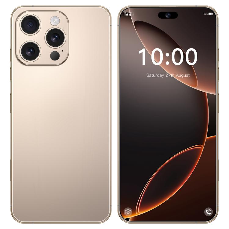 I16 Pro Max / RAi3, 3GB+64GB, 6.56 inch Android 10 MTK6739 Quad Core, Network: 4G, Dual SIM, Plug:EU Plug(Gold) - free shipping - PMc TechLife - Order now!