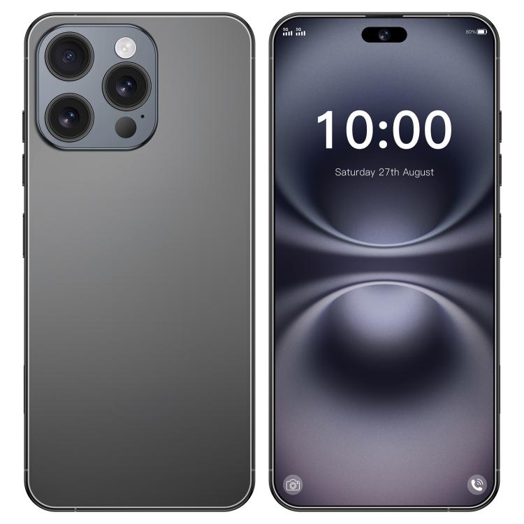 I16 Pro Max / RAi3, 3GB+64GB, 6.56 inch Android 10 MTK6739 Quad Core, Network: 4G, Dual SIM, Plug:UK Plug(Black) - free shipping - PMc TechLife - Order now!