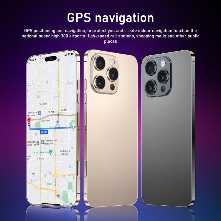 I16 Pro Max / RAi3, 3GB+64GB, 6.56 inch Android 10 MTK6739 Quad Core, Network: 4G, Dual SIM, Plug:EU Plug(Gold) - free shipping - PMc TechLife - Order now!