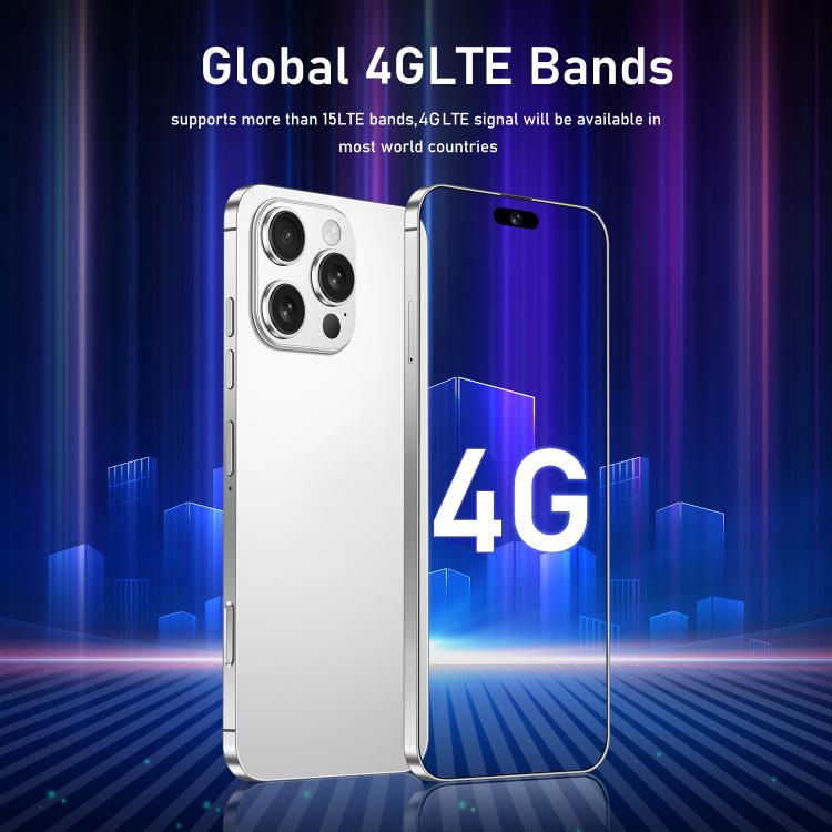 I16 Pro Max / RAi3, 3GB+64GB, 6.56 inch Android 10 MTK6739 Quad Core, Network: 4G, Dual SIM, Plug:US Plug(White) - free shipping - PMc TechLife - Order now!