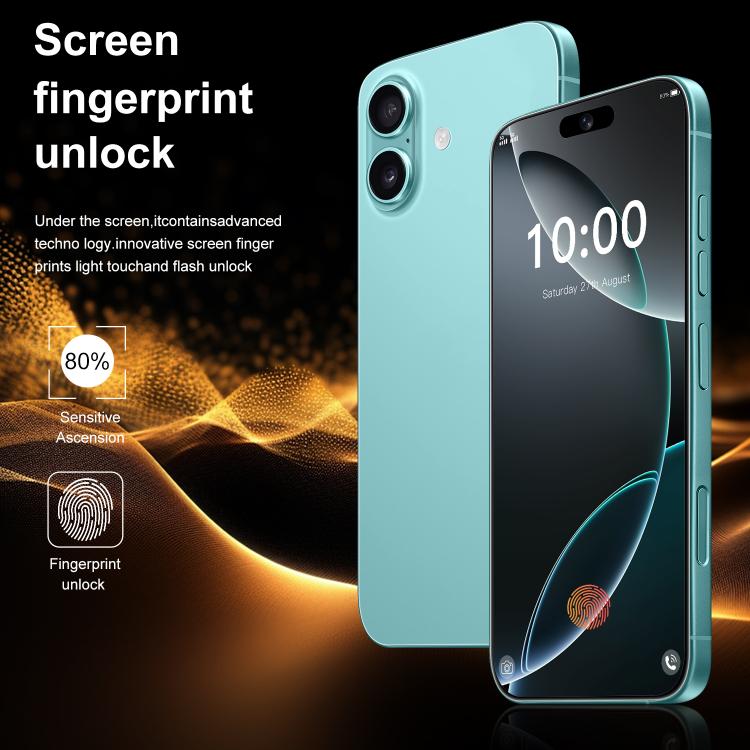 I16 Plus / RAi5, 3GB+64GB, 6.56 inch Android 10 MTK6739 Quad Core, Network: 4G, Dual SIM, Plug:UK Plug(Blue) - free shipping - PMc TechLife - Order now!