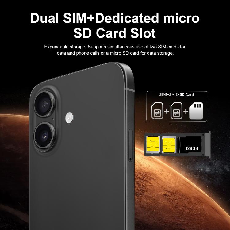 I16 Plus / RAi5, 3GB+64GB, 6.56 inch Android 10 MTK6739 Quad Core, Network: 4G, Dual SIM, Plug:US Plug(Pink) - free shipping - PMc TechLife - Order now!