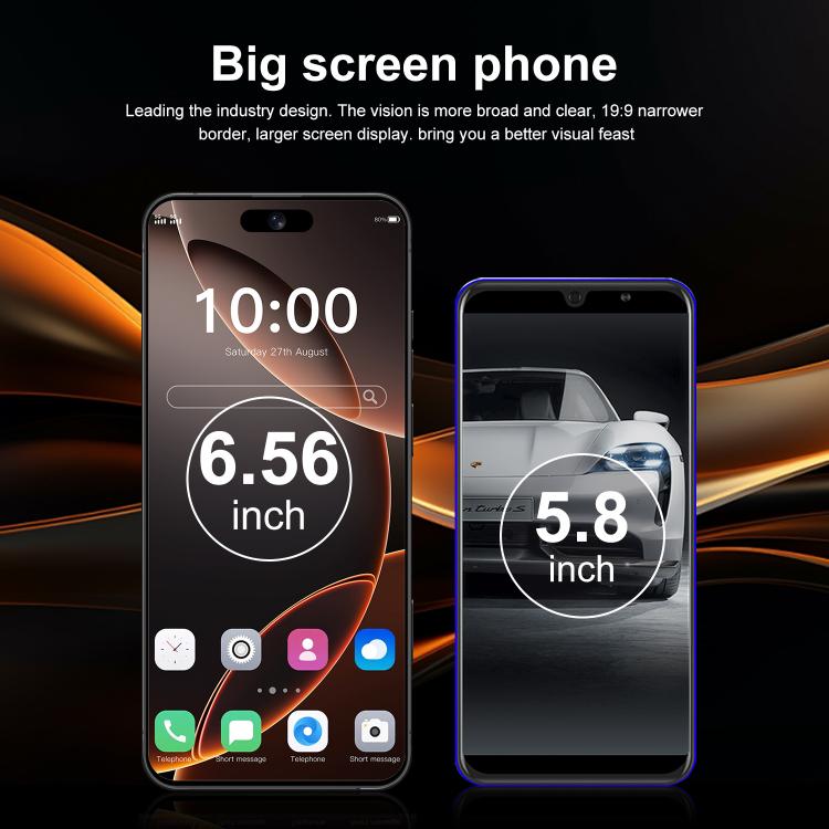 I16 Plus / RAi5, 3GB+64GB, 6.56 inch Android 10 MTK6739 Quad Core, Network: 4G, Dual SIM, Plug:US Plug(Pink) - free shipping - PMc TechLife - Order now!