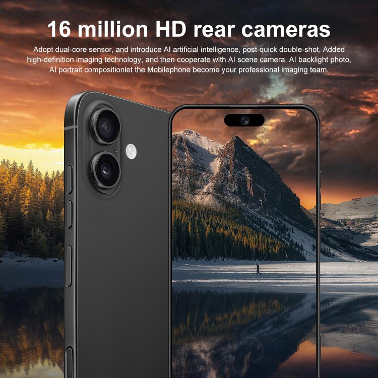 I16 Plus / RAi5, 3GB+64GB, 6.56 inch Android 10 MTK6739 Quad Core, Network: 4G, Dual SIM, Plug:UK Plug(Blue) - free shipping - PMc TechLife - Order now!