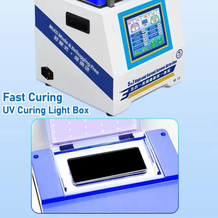YYD YD-636 UV Curing Laminating Defoaming All-in-One, Plug:EU Plug - free shipping - PMC TechLife - Order now!