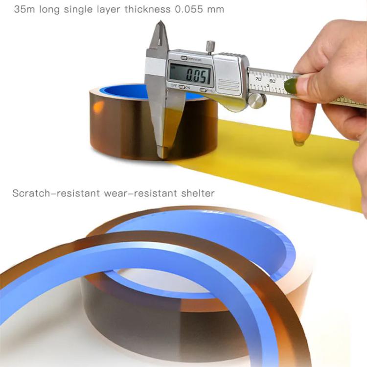 Mechanic 400 Degrees Celsius High-temperature Resistant PCB Battery Repair Tape, Size:15mm x 35m - free shipping - PMC TechLife - Order now!