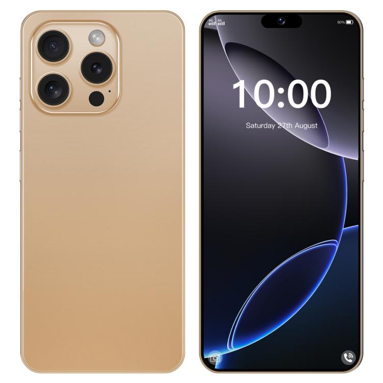 I16 Pro Max / ZPT93, 2GB+16GB, 6.26 inch Android 8.1 MTK6737 Quad Core, Network: 4G, Dual SIM, Plug:US Plug(Gold) - free shipping - PMc TechLife - Order now!