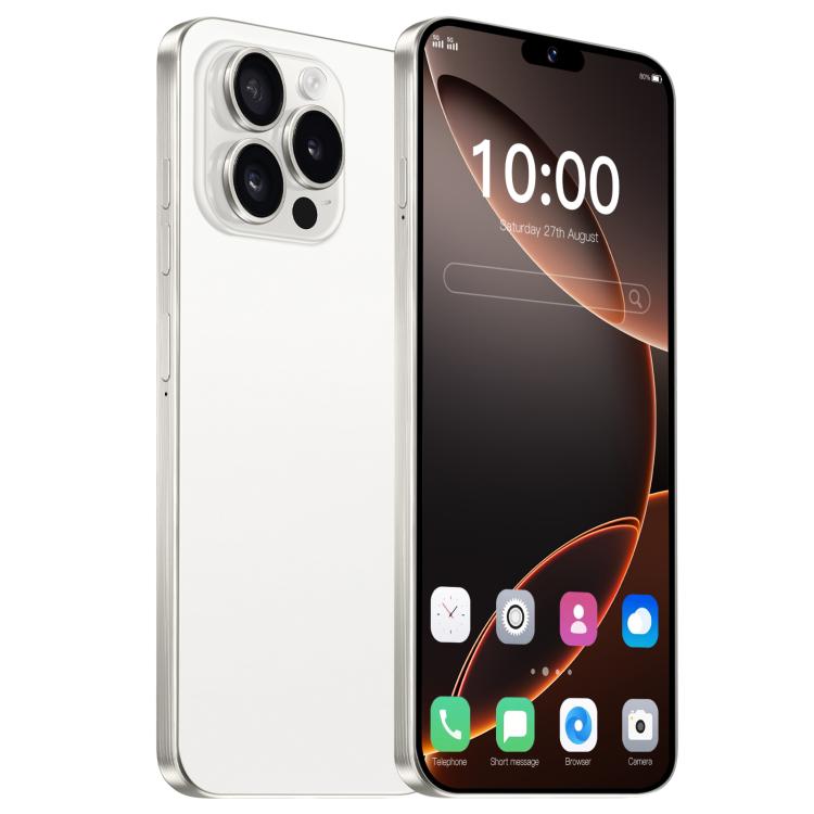 I16 Pro Max / ZPT93, 2GB+16GB, 6.26 inch Android 8.1 MTK6737 Quad Core, Network: 4G, Dual SIM, Plug:UK Plug(White) - free shipping - PMc TechLife - Order now!