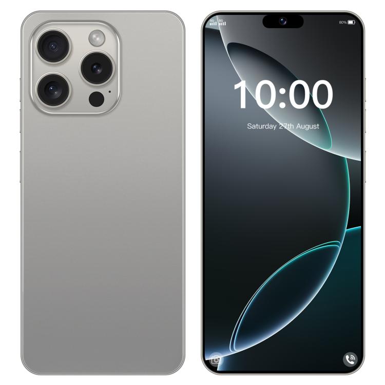 I16 Pro Max / ZPT93, 2GB+16GB, 6.26 inch Android 8.1 MTK6737 Quad Core, Network: 4G, Dual SIM, Plug:UK Plug(Grey) - free shipping - PMc TechLife - Order now!