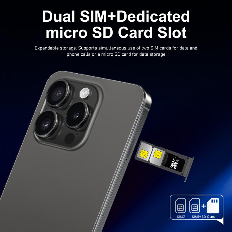 I16 Pro Max / ZPT93, 2GB+16GB, 6.26 inch Android 8.1 MTK6737 Quad Core, Network: 4G, Dual SIM, Plug:UK Plug(Gold) - free shipping - PMc TechLife - Order now!