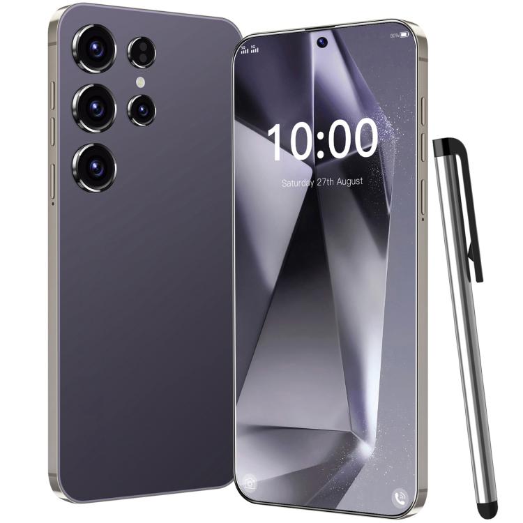 S24 Ultra / ZKU213, 2GB+16GB, 6.56 inch Android 8.1 MTK6580A Quad Core, Network: 3G, Dual SIM, Plug:UK Plug(Purple) - free shipping - PMc TechLife - Order now!