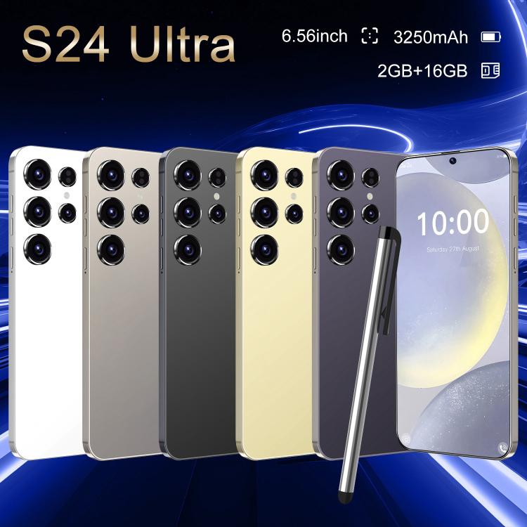 S24 Ultra / ZKU213, 2GB+16GB, 6.56 inch Android 8.1 MTK6580A Quad Core, Network: 3G, Dual SIM, Plug:AU Plug(White) - free shipping - PMc TechLife - Order now!