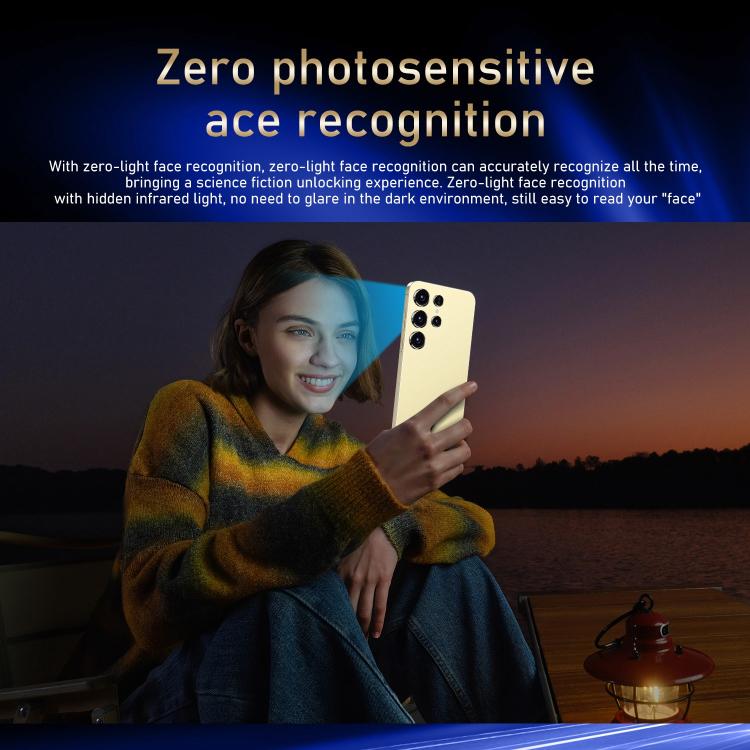 S24 Ultra / ZKU213, 2GB+16GB, 6.56 inch Android 8.1 MTK6580A Quad Core, Network: 3G, Dual SIM, Plug:UK Plug(White) - free shipping - PMc TechLife - Order now!