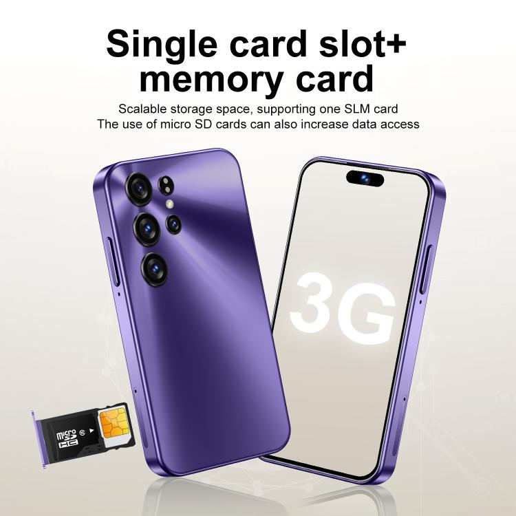 S25 Mini / ZKM10, 2GB+16GB, 4.0 inch Android 10 MTK6580M Quad Core, Network: 3G, Dual SIM(Purple) - free shipping - PMc TechLife - Order now!