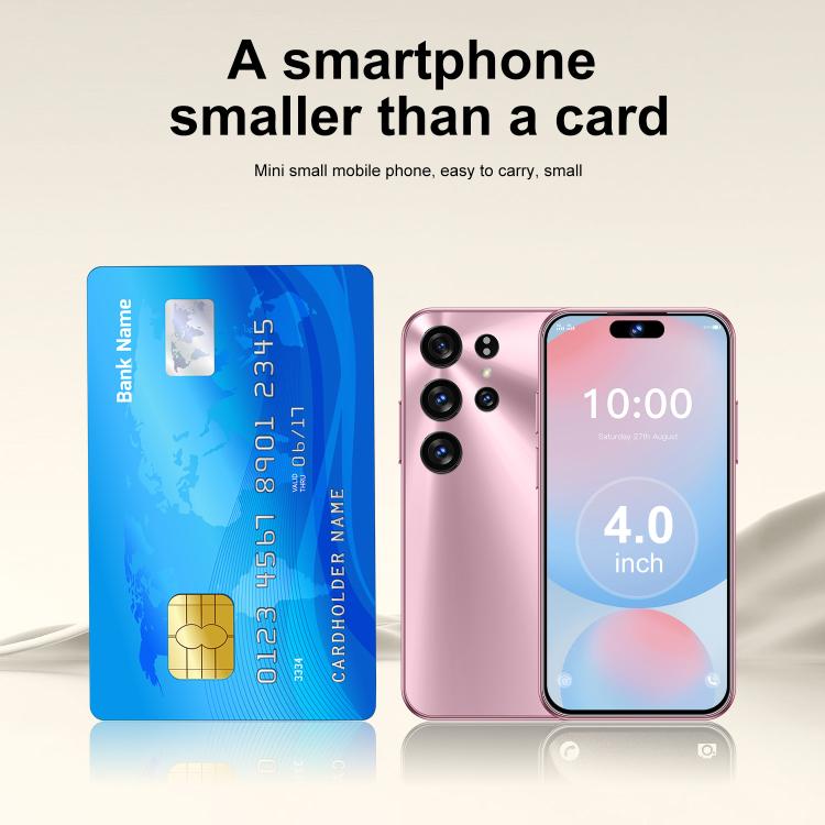 S25 Mini / ZKM10, 2GB+16GB, 4.0 inch Android 10 MTK6580M Quad Core, Network: 3G, Dual SIM(Blue) - free shipping - PMc TechLife - Order now!