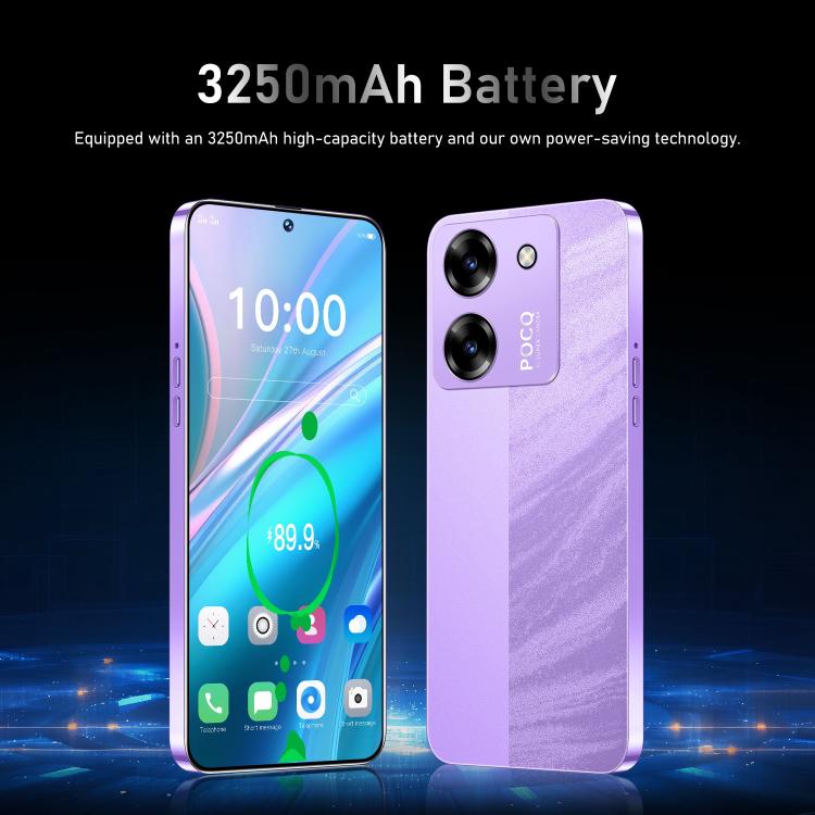 M7 Pro / ZKU289, 2GB+16GB, 6.56 inch Android 8.1 MTK6580A Quad Core, Network: 3G, Dual SIM, Plug:AU Plug(Purple) - free shipping - PMc TechLife - Order now!