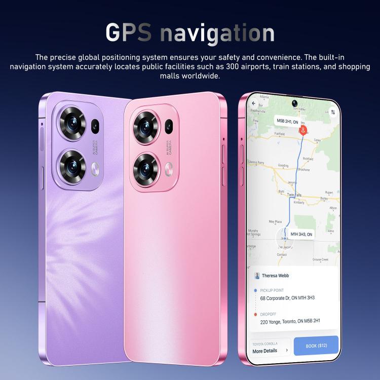 Reno13 Pro / ZKU290, 2GB+16GB, 6.56 inch Android 8.1 MTK6580A Quad Core, Network: 3G, Dual SIM, Plug:EU Plug(Purple) - free shipping - PMc TechLife - Order now!