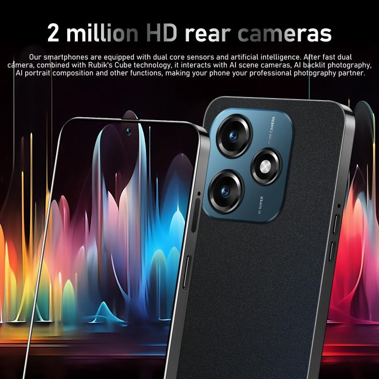 Note 14 / ZKU291, 2GB+16GB, 6.56 inch Android 8.1 MTK6580A Quad Core, Network: 3G, Dual SIM, Plug:AU Plug(Black) - free shipping - PMc TechLife - Order now!