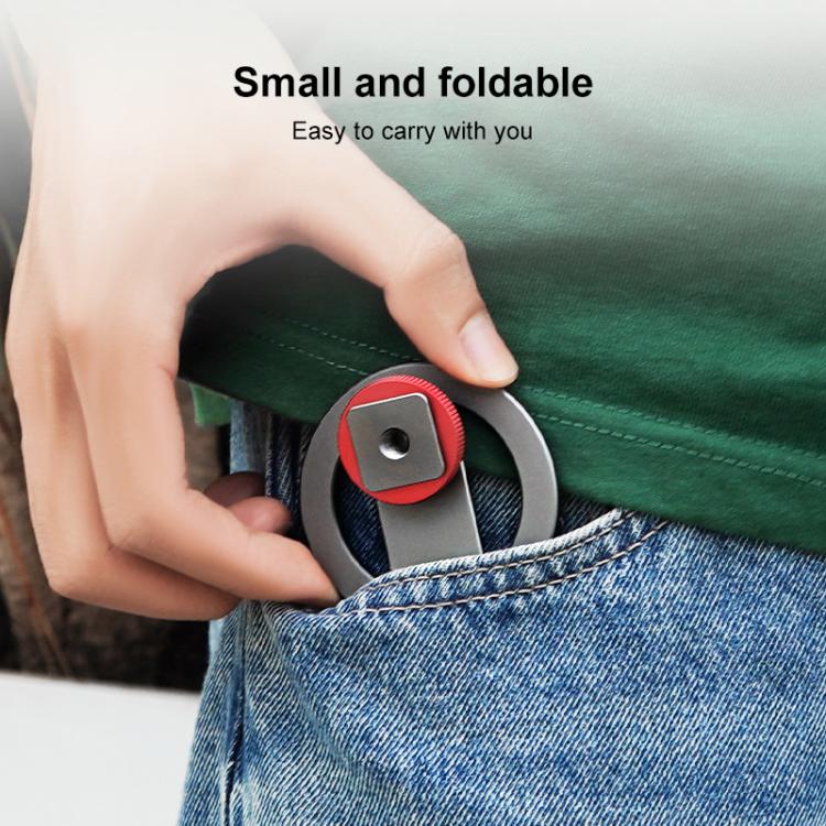 Flymile Magnetic Phone Tripod Mount MagSafe Adapter Phone Holder, Style:Folding Cold Shoe Mount - free shipping - PMC TechLife - Order now!