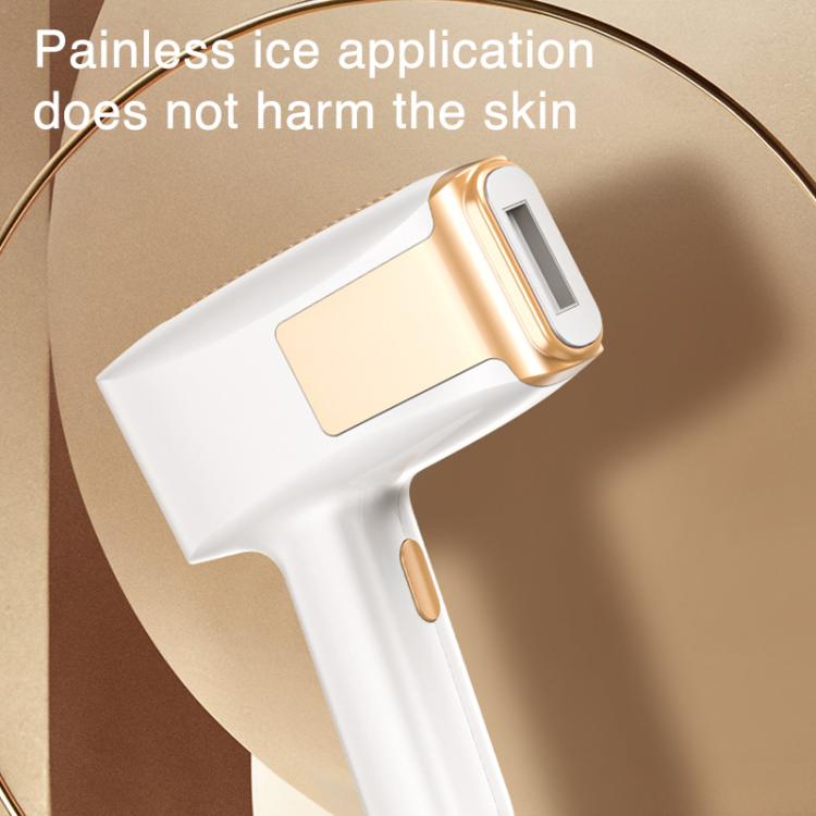 FY-B506 Sapphire Ice Sense Painless Strong Pulse Ice Point Skin Rejuvenation Hair Removal Device, EU Plug(White) - free shipping - PMC TechLife - Order now!