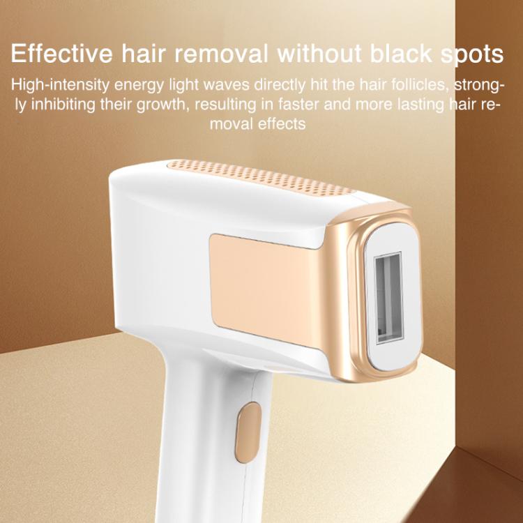 FY-B506 Sapphire Ice Sense Painless Strong Pulse Ice Point Skin Rejuvenation Hair Removal Device, EU Plug(White) - free shipping - PMC TechLife - Order now!