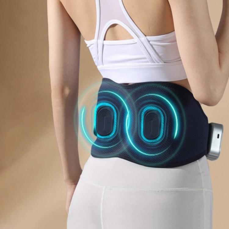 WG-HG-16008 Hot Compress Massage Waist Massager Period Pain Relieve Massager(Navy Blue) - free shipping - PMC TechLife - Order now!