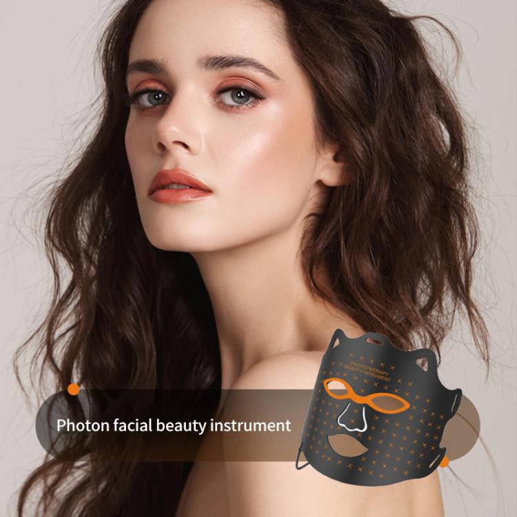 WG-SP-1103 LED Colorful Photon Rejuvenation Mask Facial Beauty Instrument, Regular, Plug:EU Plug(Black) - free shipping - PMC TechLife - Order now!