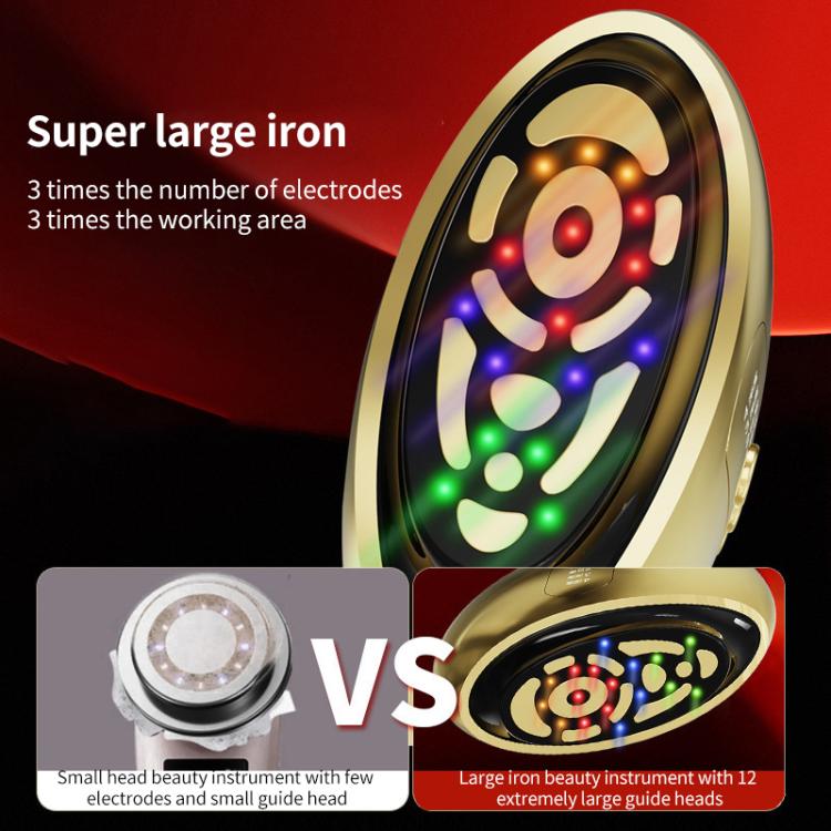 WG-CY00-7 12-pole Large Iron Style RF Skin Rejuvenation Beauty Instrument(Gold) - free shipping - PMC TechLife - Order now!
