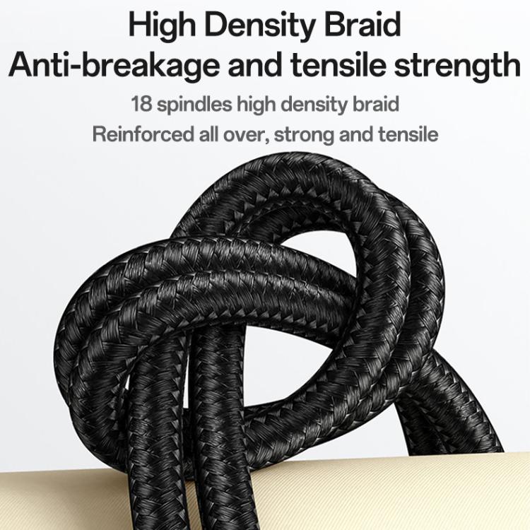 Yesido CA136C 60W USB-C / Type-C to Type-C & iWatch 2 in 1 Charging Cable, Length:1.2m(Black) - Charger / Holder by Yesido | Online Shopping South Africa | PMC TechLife | Buy Now Pay Later Mobicred