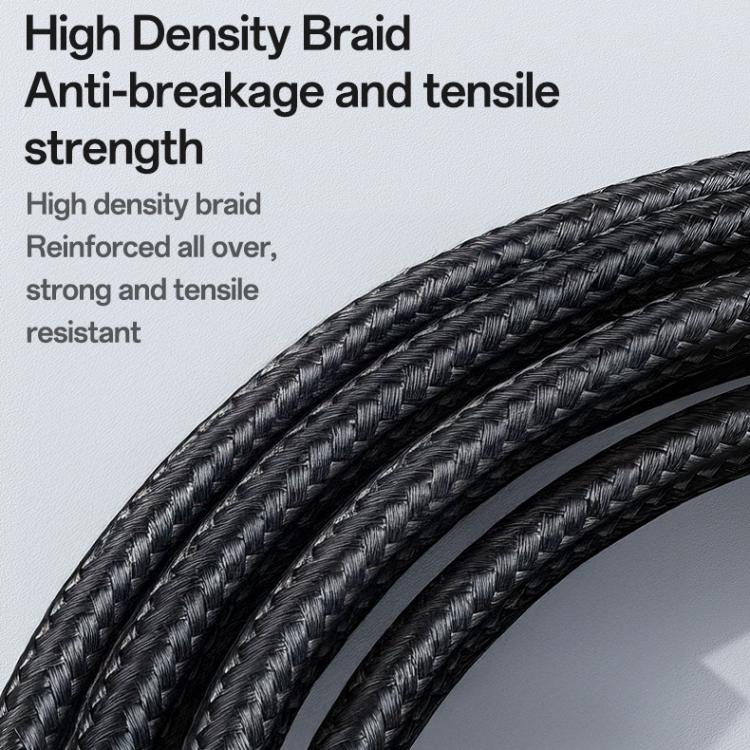 Yesido CA136L 27W USB-C / Type-C to 8 Pin & iWatch 2 in 1 Charging Cable, Length:1.2m(Black) - free shipping - PMC TechLife - Order now!