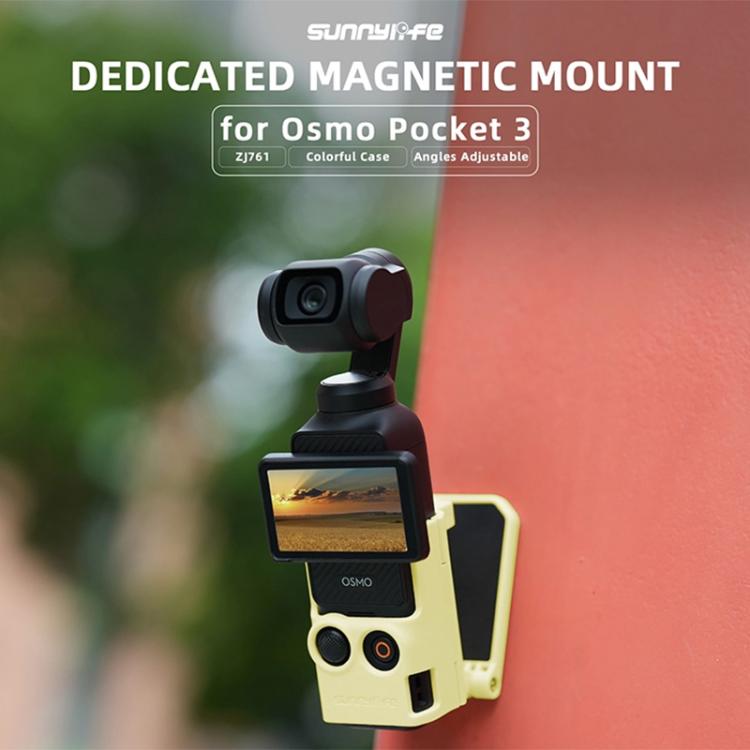 For DJI OSMO Pocket 3 Sunnylife Multifunctional Magnetic Mount Tabletop Base Bracket(Orange) - free shipping - PMC TechLife - Order now!
